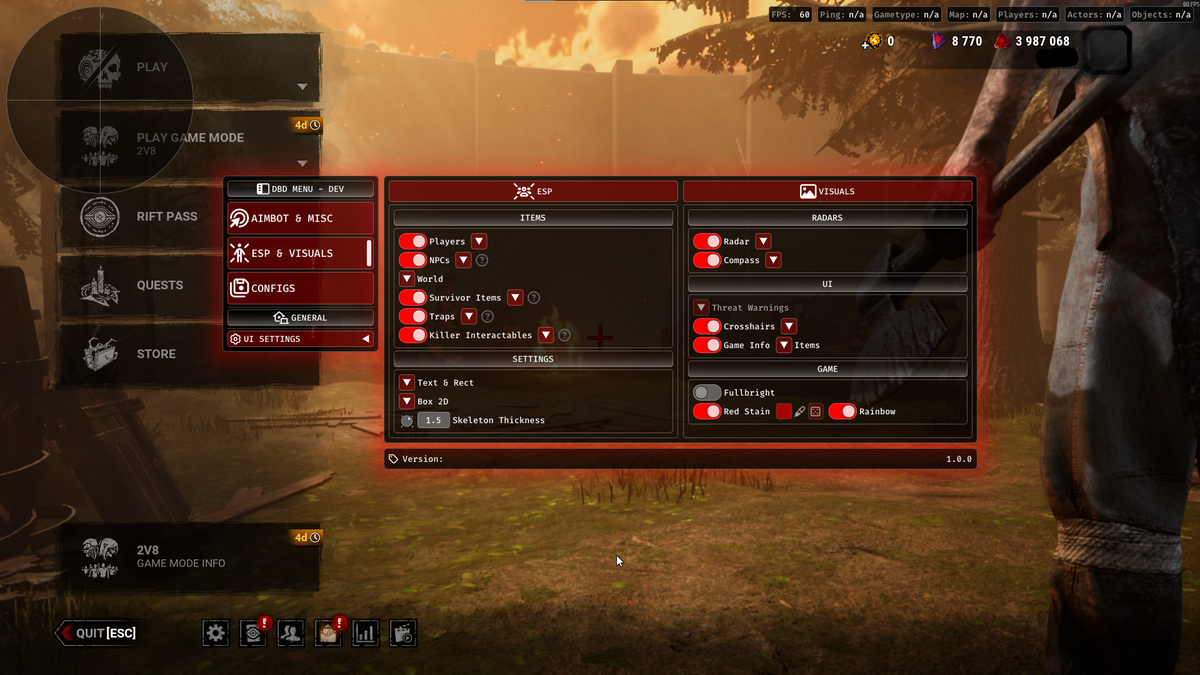 In-Built Aimbot Features